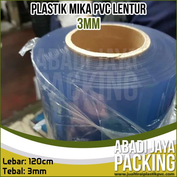 pvc plastik mika lentur 3mm (pvc curtain 3mm)
