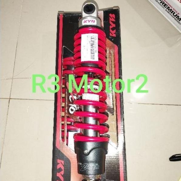 SHOCKBREAKER ZT5061 KAYABA/KYB ZETO KYOS-ZT5061 (Merah) tinggi 330mm untuk matic Vario 125/150, beat
