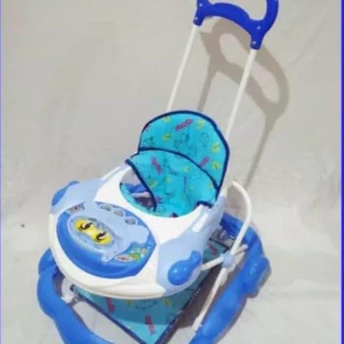 DISKON Baby Walker Family F551/661B Seri Gurita Musik Lampu