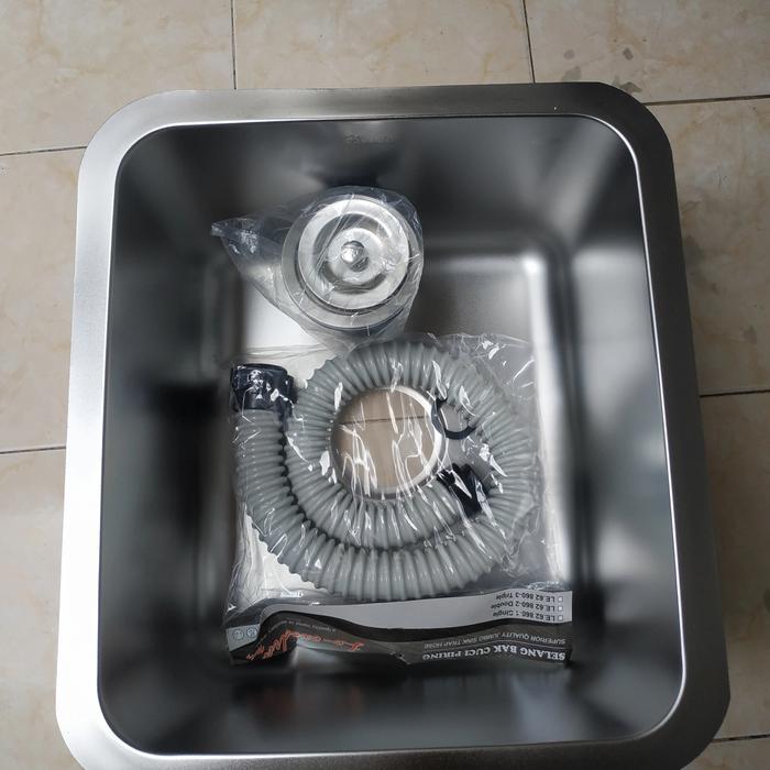 KITCHEN SINK LAVENIA LV 0915 LENGKAP SELANG PEMBUANGAN