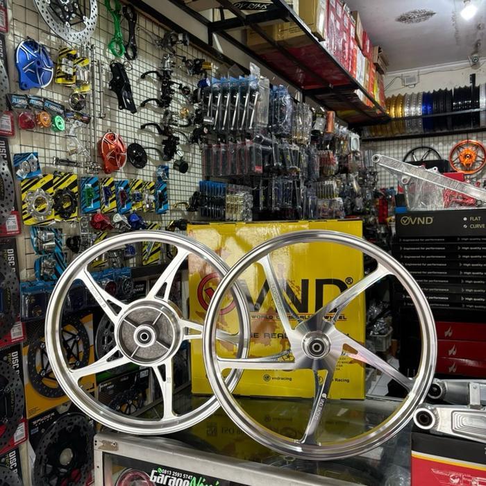 Velg VND KZR Ring 17 140/160 Silver Chrome PNP Jupiter Z Motorcycle