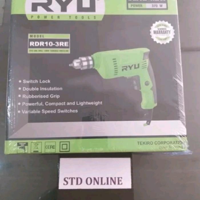 Bor Tangan Ryu / Rdr 10 -3Re Bor Listrik 10Mm Ryu