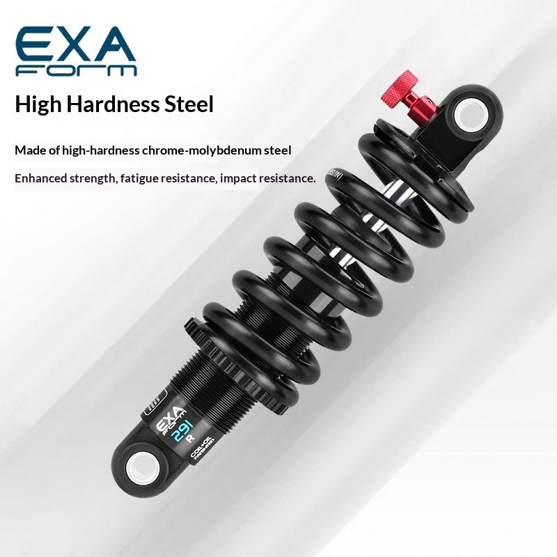 KS291R EXA Hydraulic Rear Shock Absorber, Adjustable Damping Coil Spring Rear Suspension for