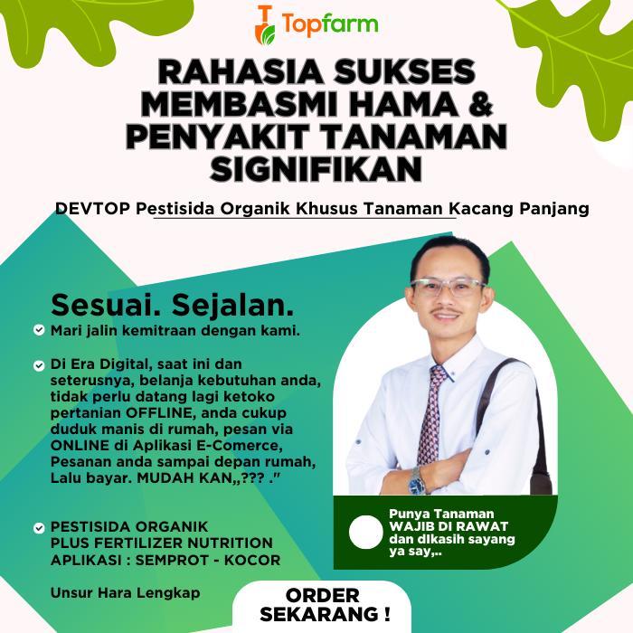 OBAT SEMPROT HAMA KACANG PANJANG / OBAT HAMA TANAMAN KACANG PANJANG / PESTISIDA DEVTOP / INSEKTISIDA