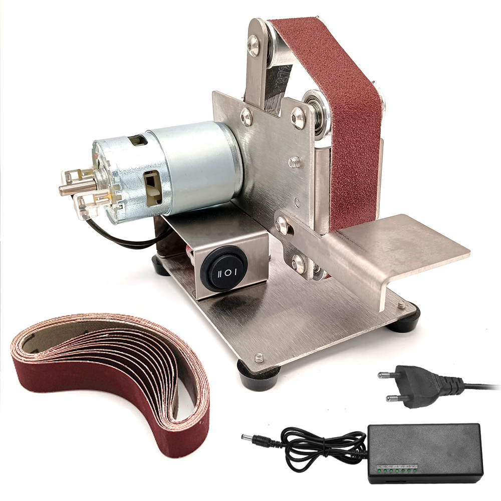 . Belt Sander 15Mm/25Mm/30Mm Multifunctional Grinder Electric Belt -