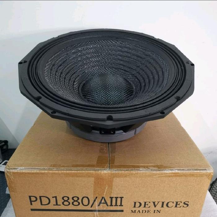 Speaker Component Pd1880 Pd 1880 Daun Carbon 18Inch Vc 5In Grade A Speaker Komponen