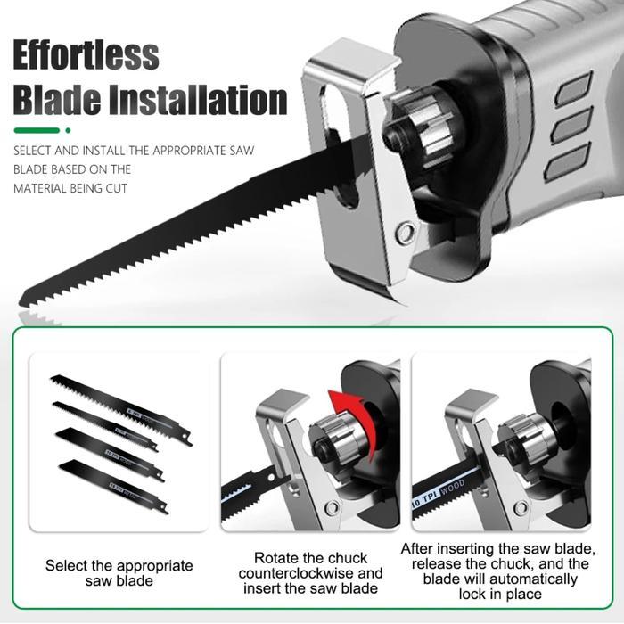 MATA GERGAJI RECIPROCATING SAW RECIPROCATING SAW BLADE SET PISAU GERGAJI KAYU & BESI (6TPI / 10TPI /