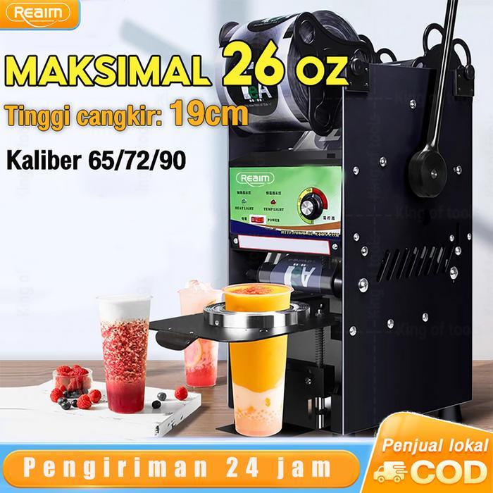 CUP SEALER MESIN PRESS GELAS 8OZ - 26OZ ORIGINAL MESIN PRESS CUP SEALER SEMUA UKURAN CUP MESIN PRESS