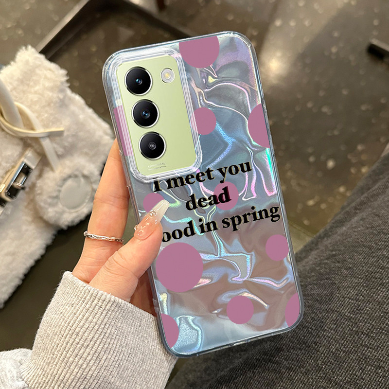 Casing Hp Untuk VIVO Y100 4G V30 Lite 4G V30 SE 5G V40 SE 5G Y200E 5G Case Pola tren kartun Softcase