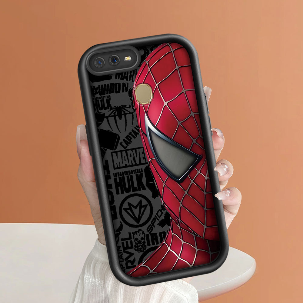 Casing Hp Untuk For OPPO A12 A5S A7 A12S Terbaru Cassing Mode Sofcase Silikon Softcase Fashion Spide