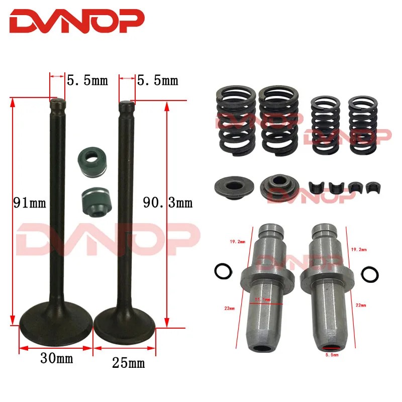 IMPORT Motorcycle Valve pipe Spring for Honda CB125 CB 125S XL125 XL125S XL 125cc 4-Stroke DERBI