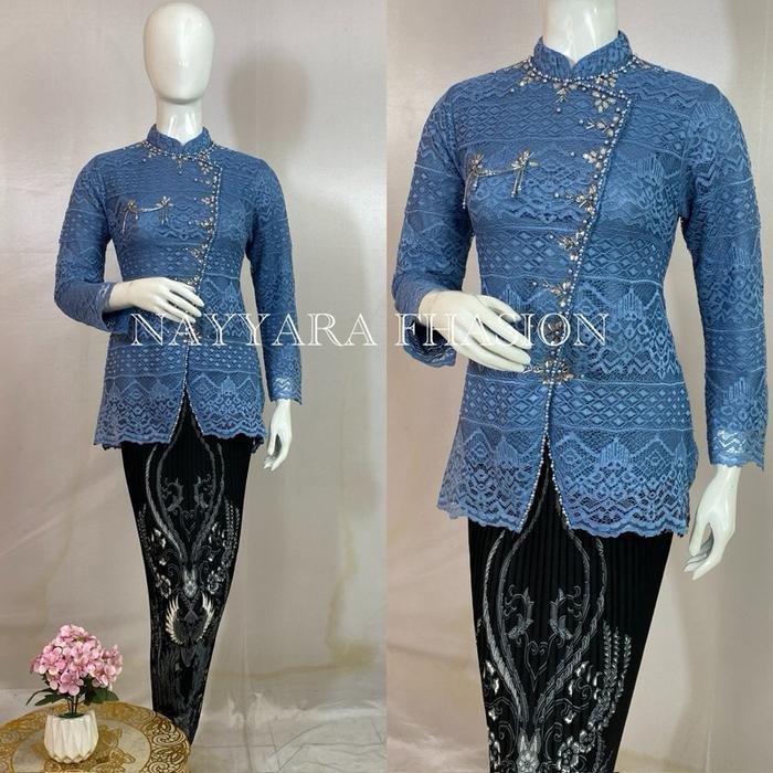 sar Kebaya Janggan Terbaru/ Kebaya wisuda / kebaya Lamaran Baju Dress / kebaya lamaran / kebaya