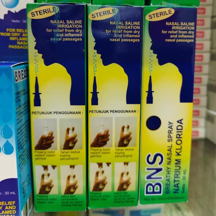 BNS BREATHY NASAL SPRAY PERBOX
