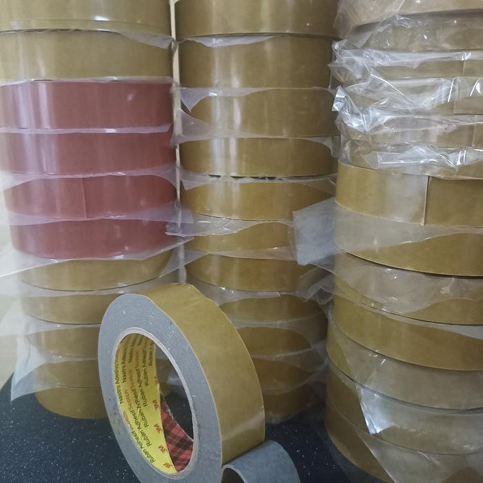 double tape 3M original toyota Coklat karet Kuning