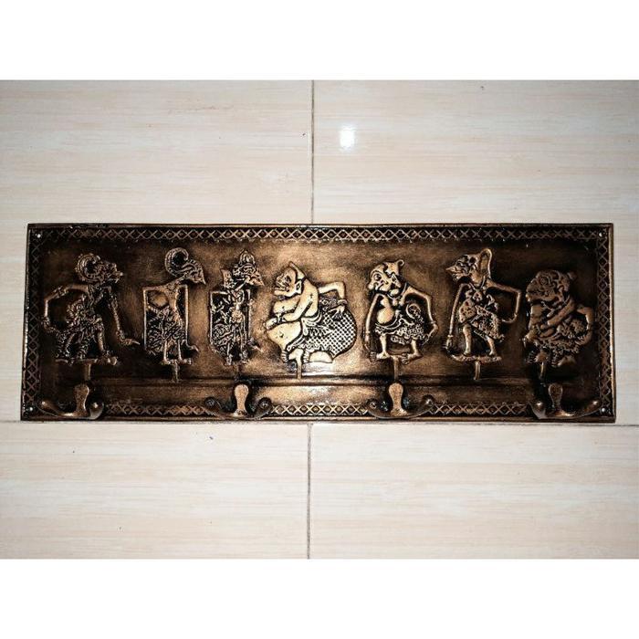 Kapstok Wayang Punokawan / Kapstok Baju Antik