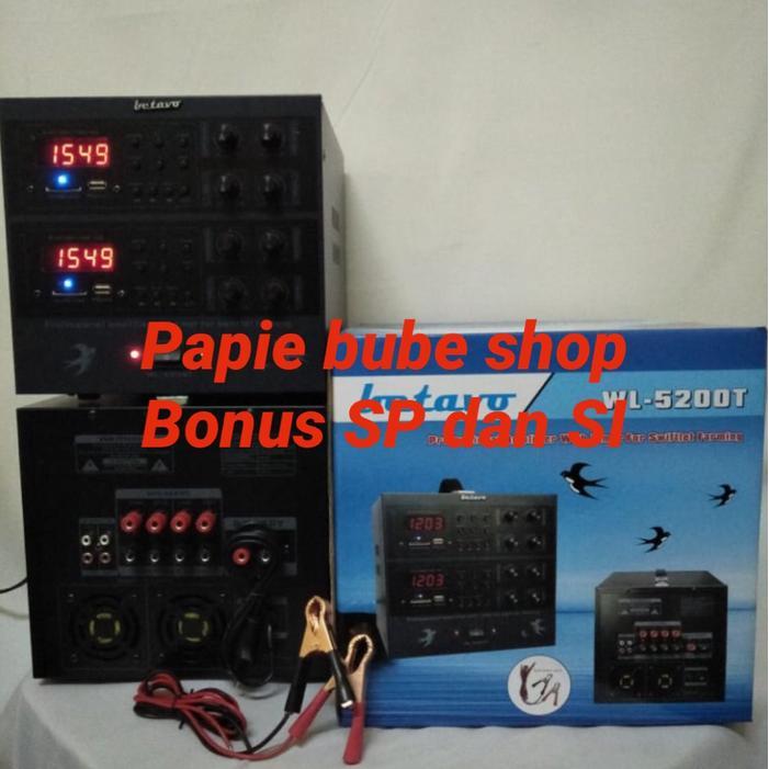Amplifier Walet Betavo WL5200T Professional with timer