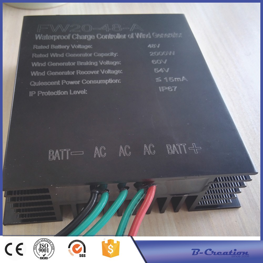" 2000W 48V Wind Generator Charge Controller 2Kw 48V Wind Charge "
