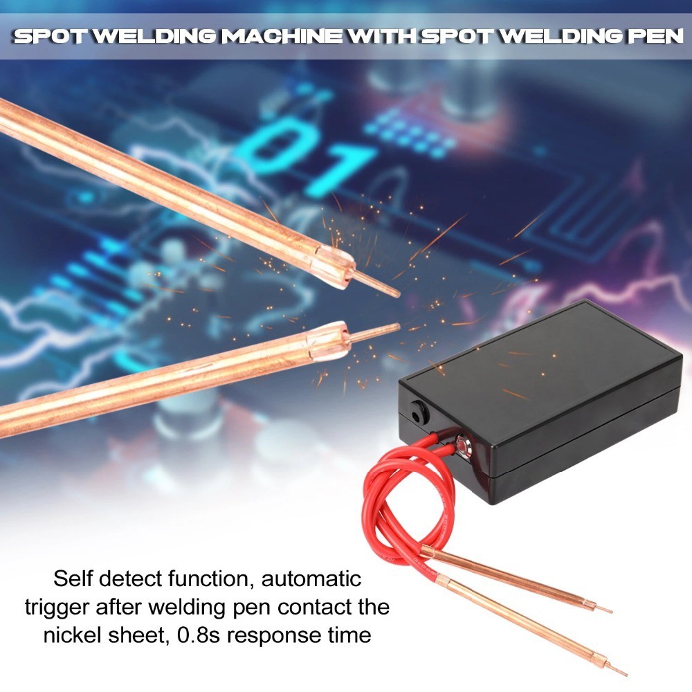 . Spot Welder Mini Spot Welder Adjustable Diy Welding Machine With -