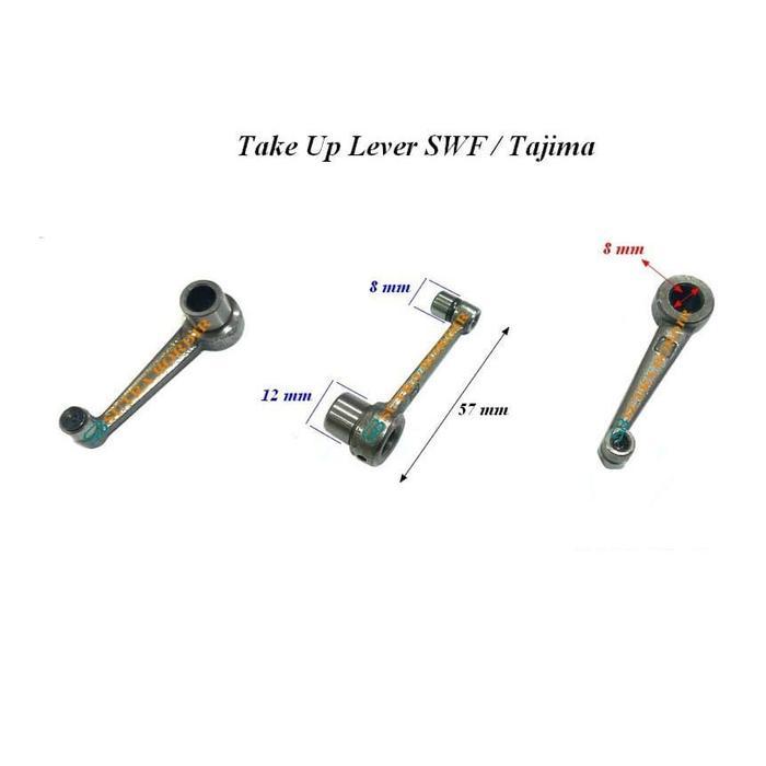 TAKE UP LEVER SWF CONNECTING SWF CRANKROD SWF TAKE UP LEVER SWF SPAREPART MESIN BORDIR KOMPUTER SWF