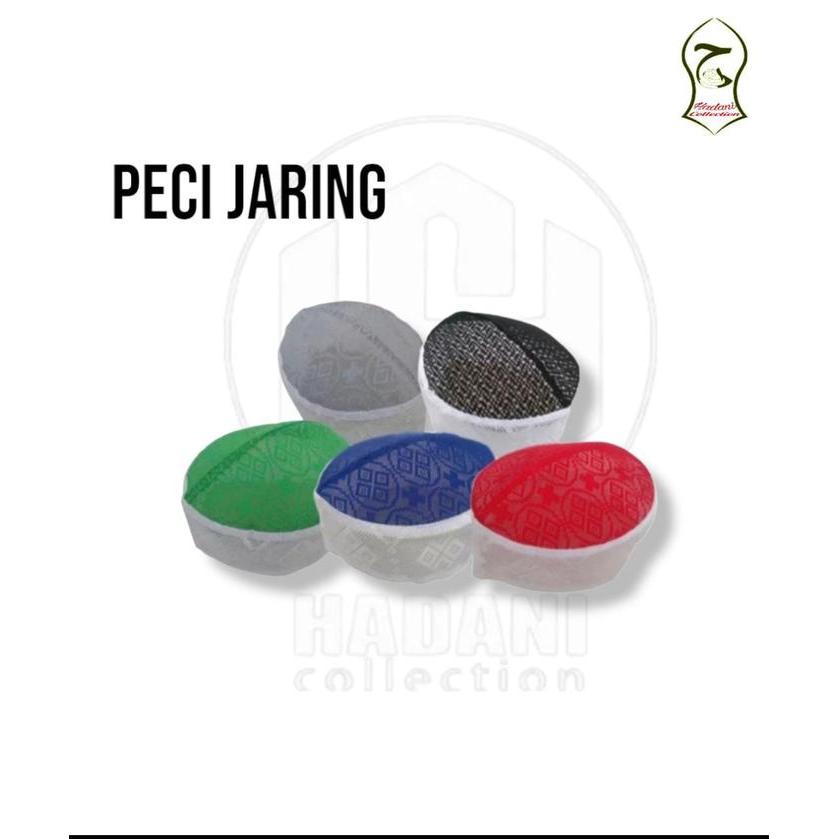 ORIGINAL peci jaring / peci jaring murah / peci haji jaring bisa READY STOCK
