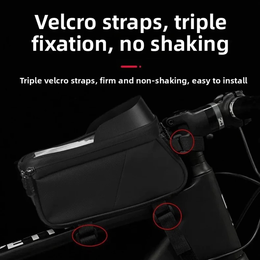 Touch Screen Bicycle Phone Bag Waterproof Bike Handlebar Bag MTB Road Bike Cycling Frame Phone Hold