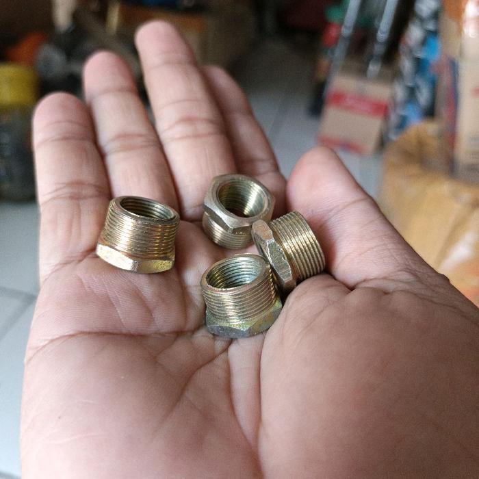 adaptor kran bensin drat sambungan kran bensin kuningan *