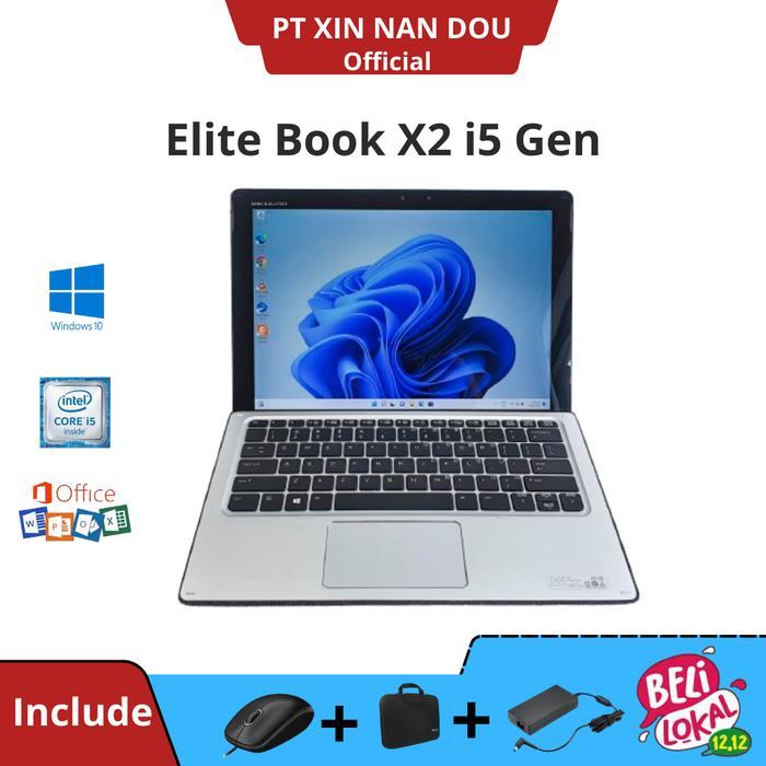 (Bisa COD) Laptop Elite X2 tablet core i5 Windows 10