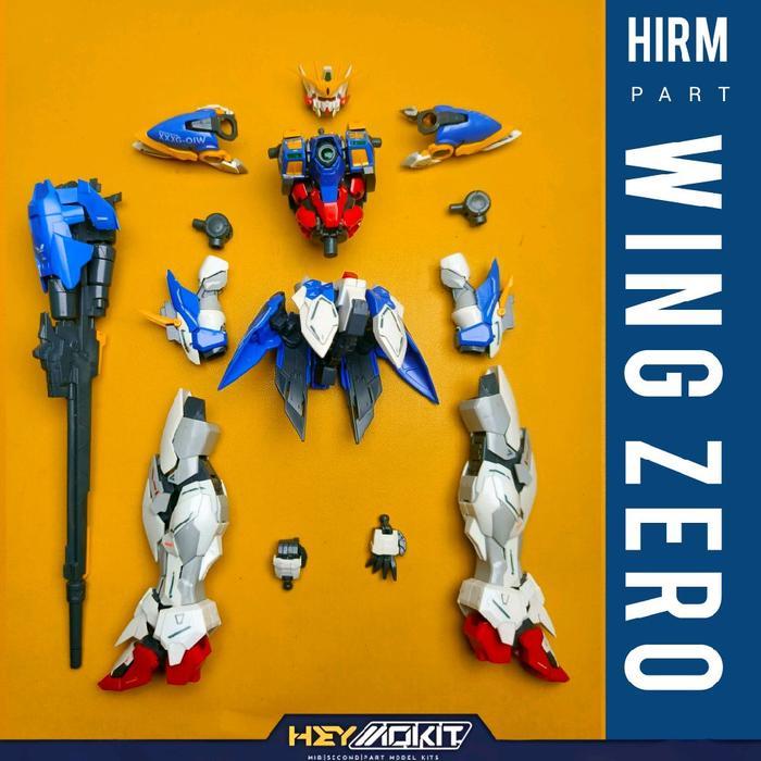 TERLARIS NON BANDAI HIRM MG 1/100 WING ZERO PART HEAD VFIN SHOULDER TORSO BODY CHEST JOINT ARMS ARM