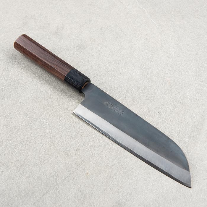 JAPANESE KNIFE YOSHIDA HAMONO ZDP189 KUROUCHI SANTOKU 180MM