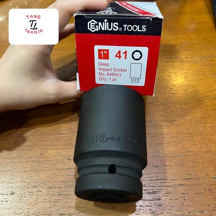 Genius Tools Deep Impact Socket Sq 1 Ukuran 41 Mm 849541