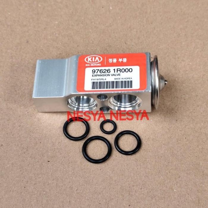 Expansi Ekspansi Exspansi Xpansi Valve Ac Mobil Untuk Kia Carens Ii 2 - Lengkap 4 Pcs Seal Sil