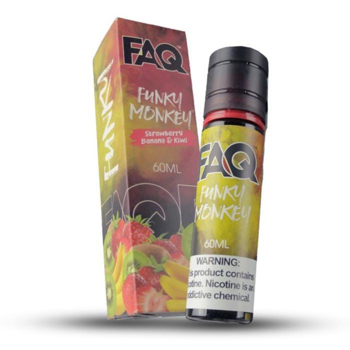 BV FAQ FUNKY MONKEY STRAWBERRY BANANA KIWI 60ML BY EJM