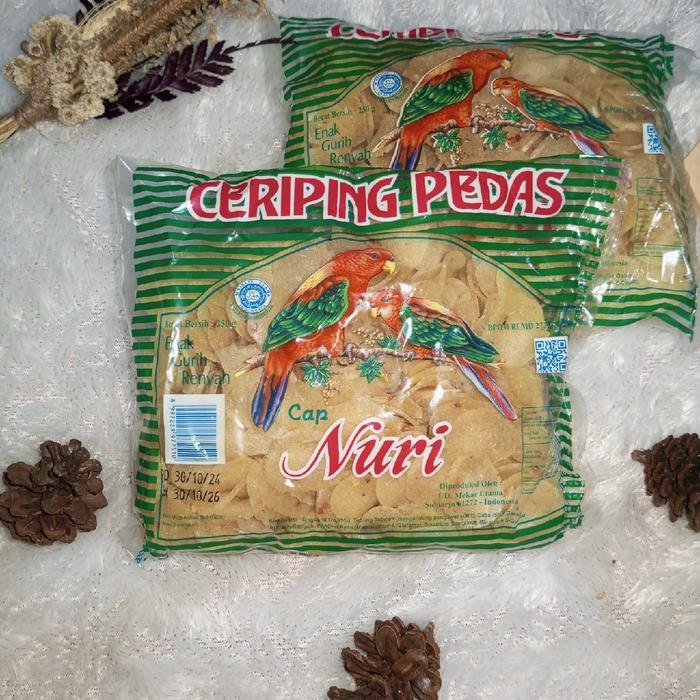 HEMAT Ceriping Pedas Mentah ( Krupuk Singkong Istimewa )