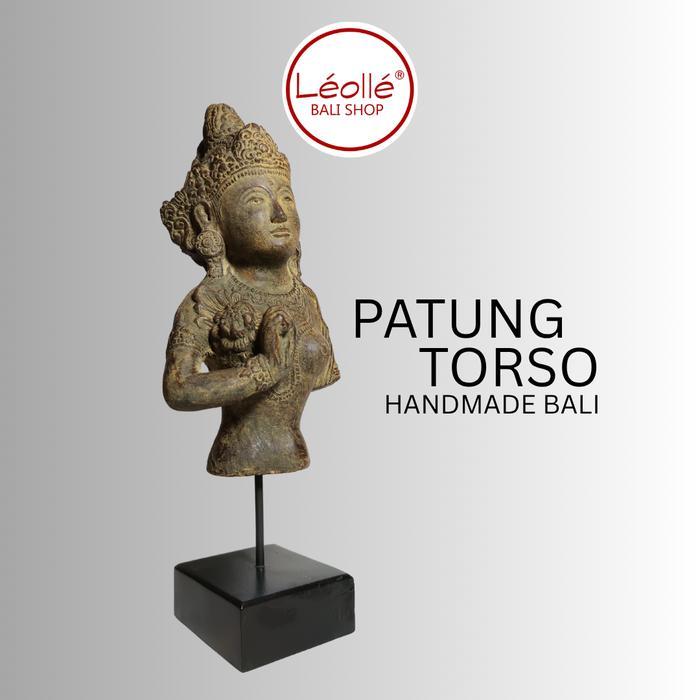 Leolle Bali Interior Ruang Tamu Patung Bali Torso Dewi Tara Patung Batu Antik Heritage Gallery Art