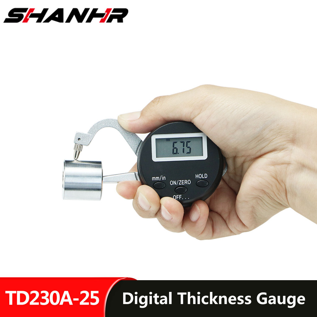 SHANHR 0-25 mm 0.01mm Digital Outside Caliper Thickness Gauge Measurment For Thickness Of Tube/
