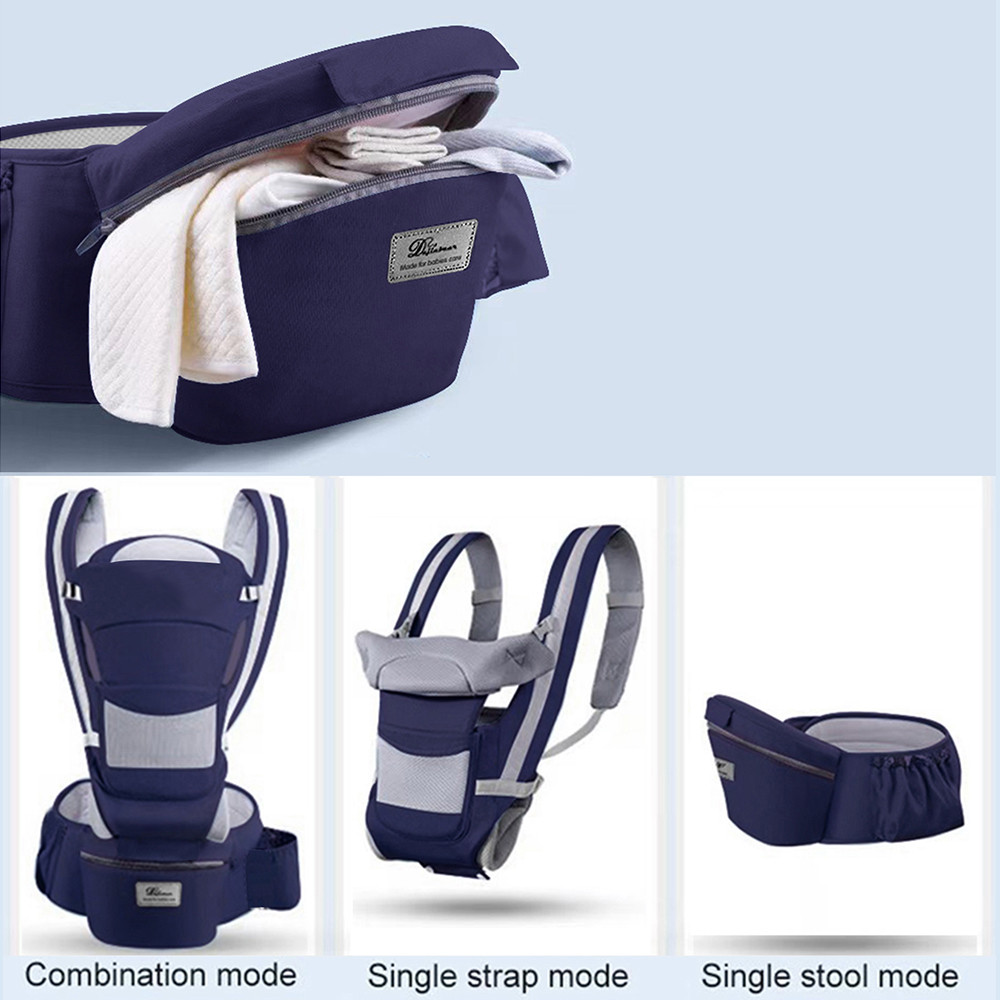 Newborn Ergonomic Baby Carrier Backpack Infant Baby Hipseat Carrier Front Facing Ergonomic Kangaroo