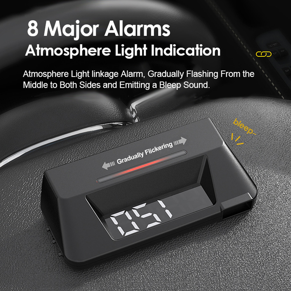. Car Obd2 Hud Turbo Boost Cvt Oil Temp. Water Temp. Fuel -