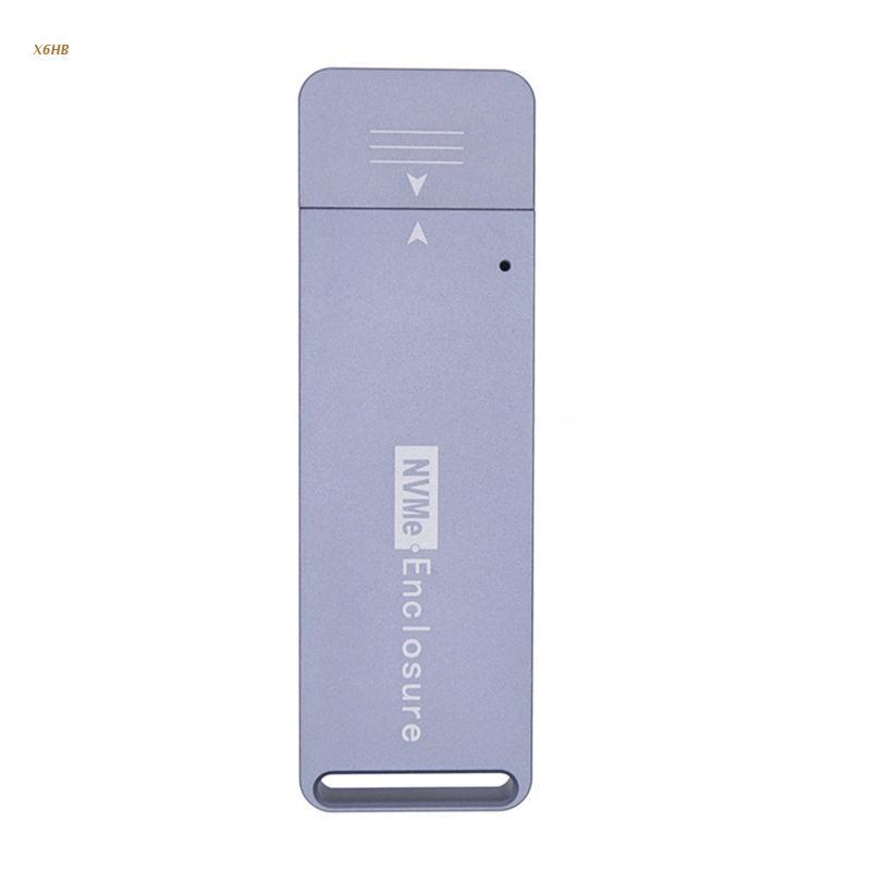 . Nvme Case Ssd Enclosure Nvme To Usb Adapter M.2 Nvme Box 10Gbps -
