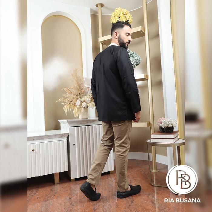 Ria Busana - Bastoh- Koko Dewasa Pria Lengan Panjang Art. Sumatra