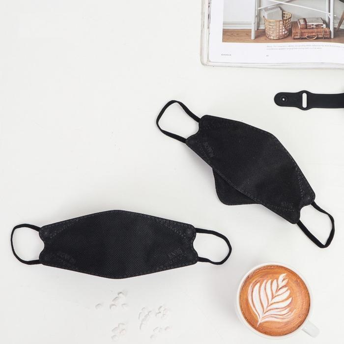 Bowin Masker KN95 4D Design 95% BFE PFE (Masker Kesehatan Model KF94)