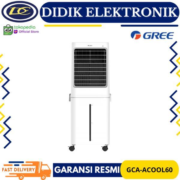 Air Cooler GREE GCA-ACOOL60 Tower Fan 60 Liter Penyejuk Udara with Honeycomb + Pra-filter