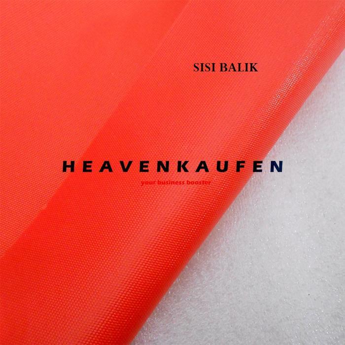 Kain Tas Cordura Nilon Glossy Warna Orange Harga Per Meter