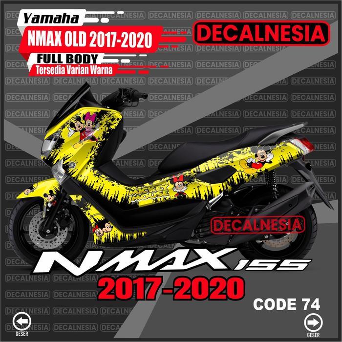 Decal Sticker Nmax Old Full Body Stiker Motor Nmax Yamaha 2019 2018 2020 Variasi Aksesoris Racing