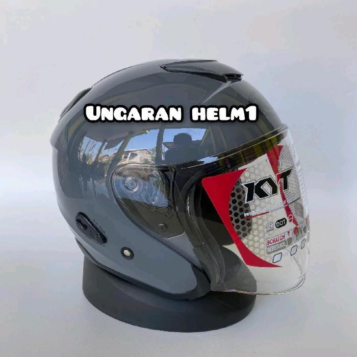 Helm Kyt Kyoto R Gorillaz Grey Glossy Motorcycle