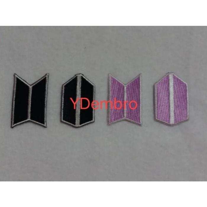 Patch Bordir Logo BTS/ARMY Iron On