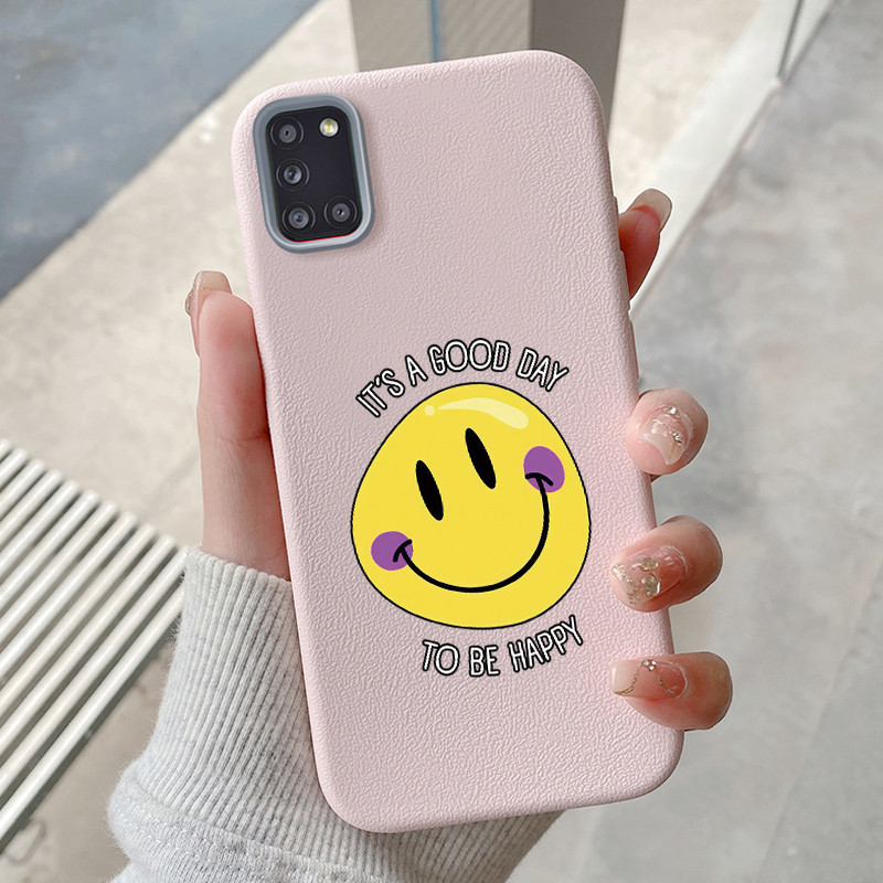 Casing Hp untuk Samsung A31 A21s Case Casing Kulit TPU HP Softcase ponsel silikon tahan Kasing senyu