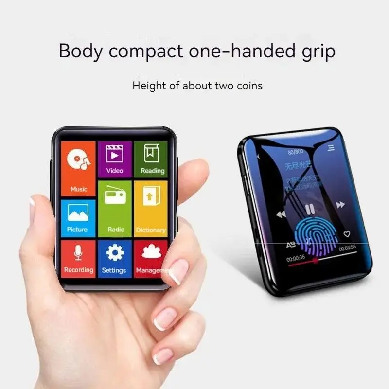 Bluetooth MP4 Portable Player Touch Screen Music FM Radio Video Player E book Player MP3 With