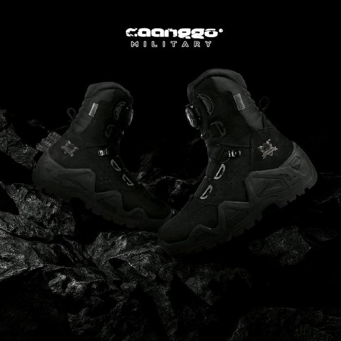 Sepatu Boots Pdl Tactical Tali Putar C-28V Tni Polri Brimob Shoes Vigo roso