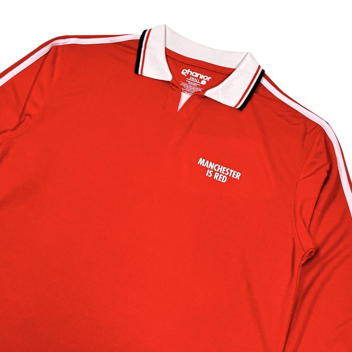 Ghanior Jersey Nobar Mnchstr Is Red Oversized Jersey Casual Retro Vintage