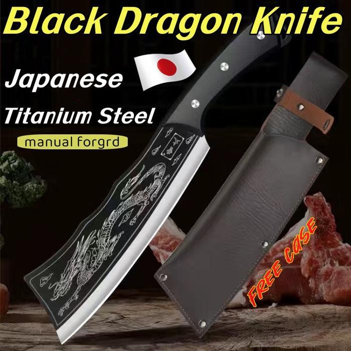 PISAU NAGA Profesional Super Tajam Pisau Jepang PISAU Baja Titanium PISAU NAGA Profesional Super
